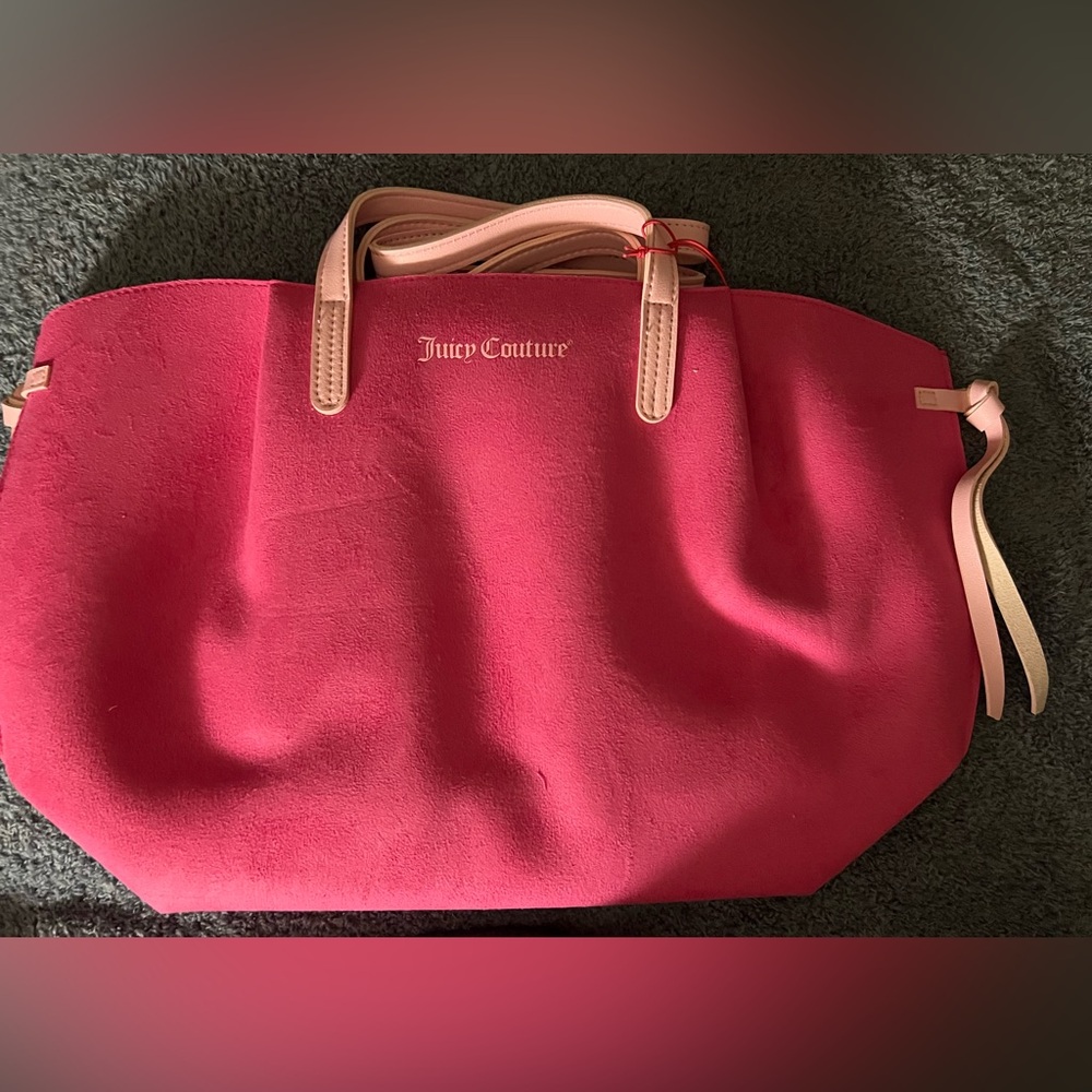 🌟BNWT🌟Juicy Couture~ Large Tote Bag ~Fuchsia Pink